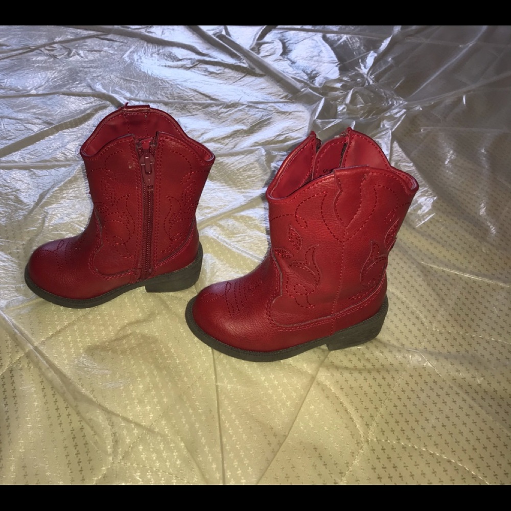 Cat & Jack Cowboy Boots Size 5c